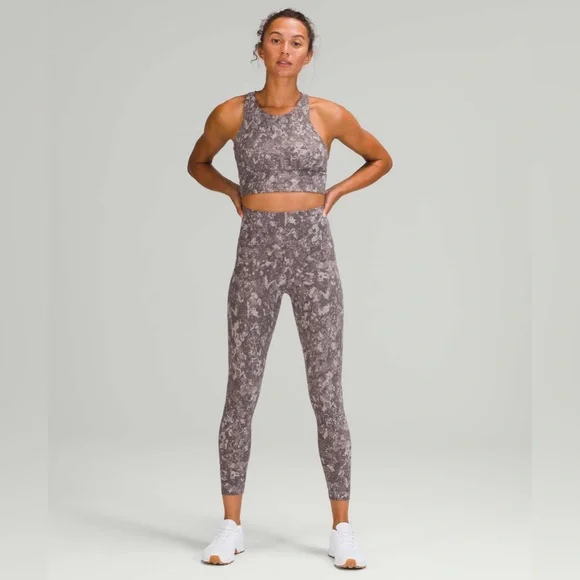 SOLD Lululemon Wunder Train High-Rise Tight 25" in Hideaway Camo Lunar Rock Mult - Picture 4 of 8